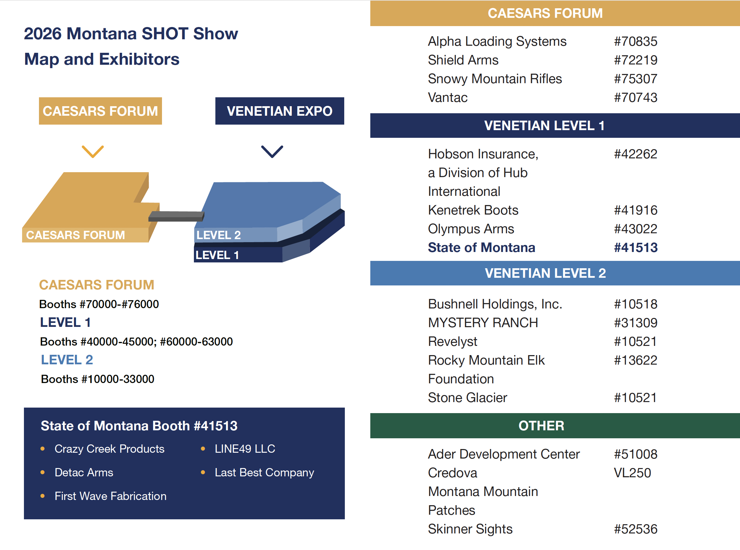 Exhibitor Map - Booth #41513
